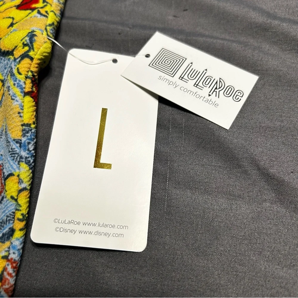 Lularoe Disney NWT Winnie The Pooh Women’s Size Large Pencil Skirt Stretchy - Picture 4 of 8